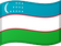 Uzbekistan flag